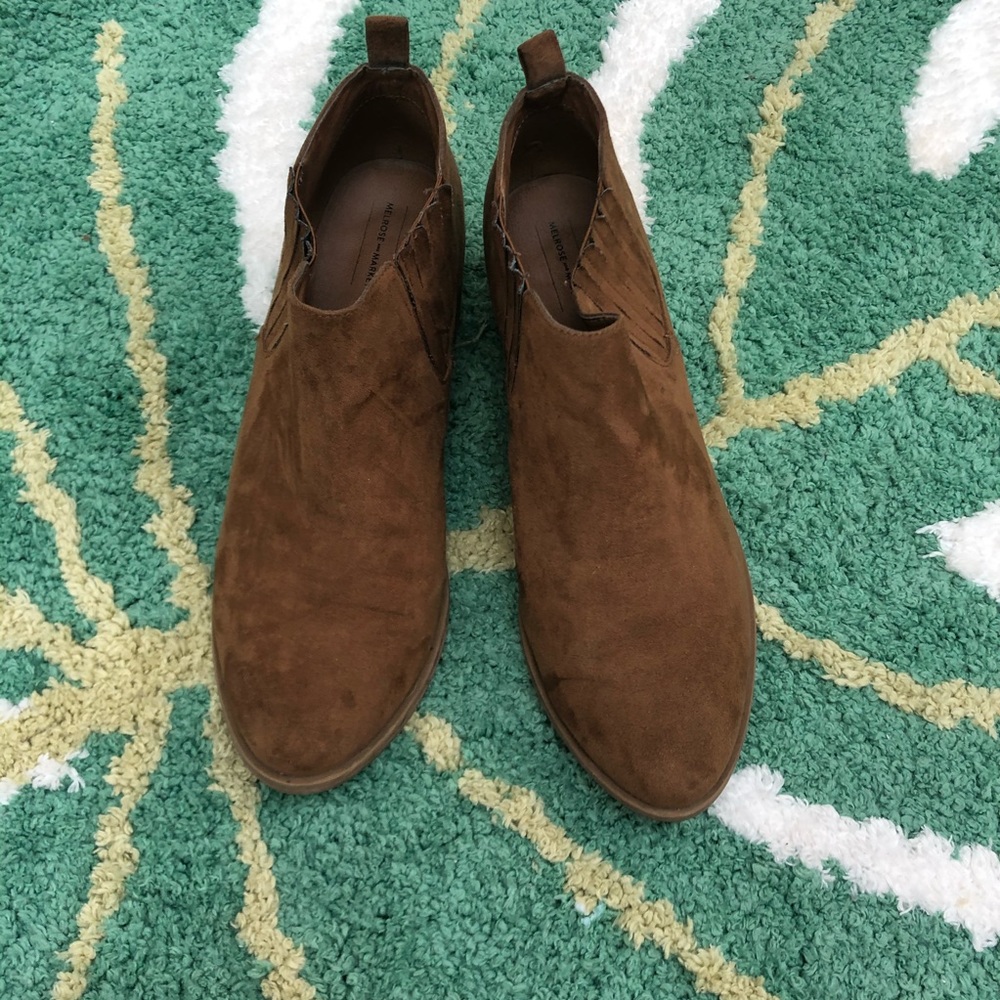 Suede Ankle Boots